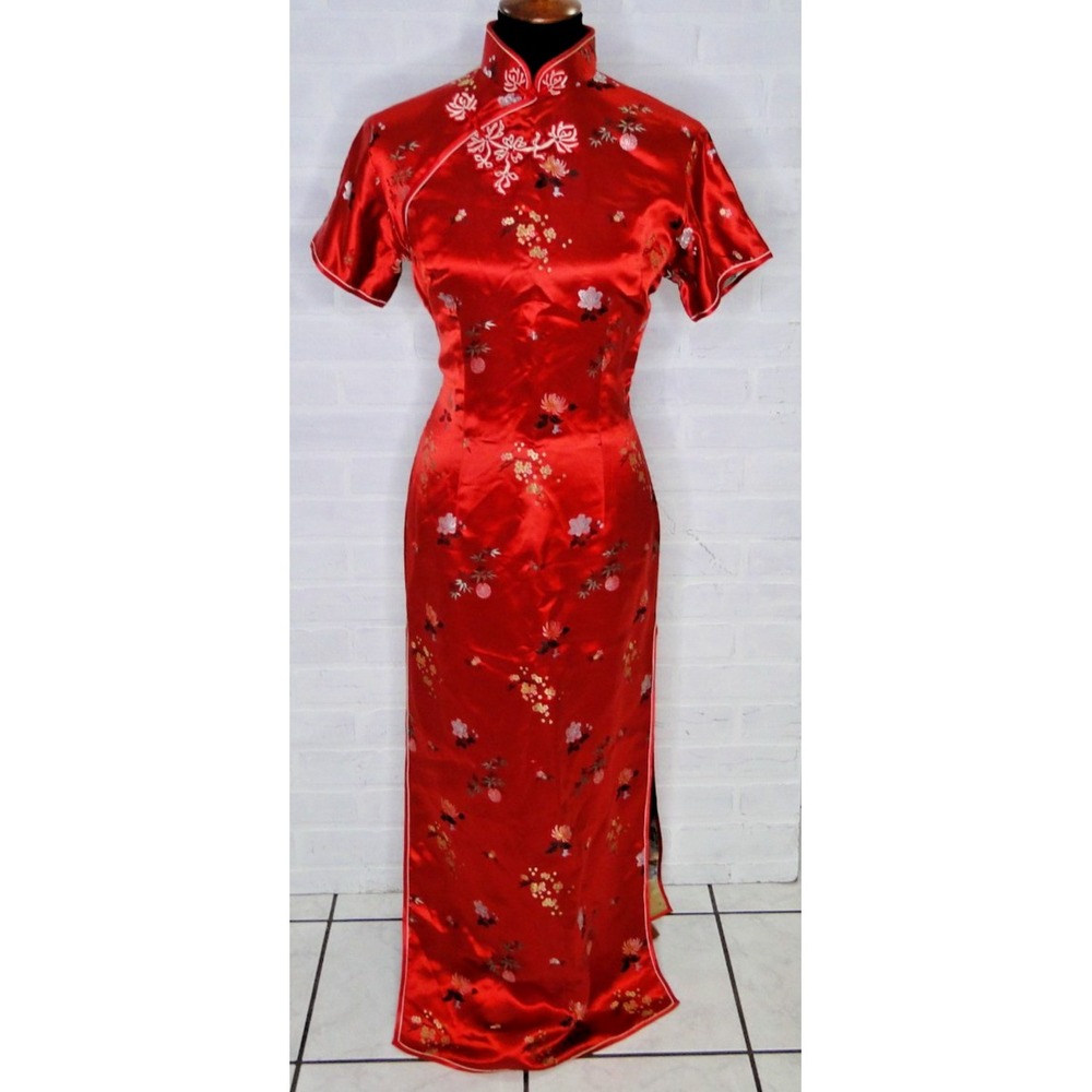 Vintage Peony Brand Women's Chinese Robe Size 40